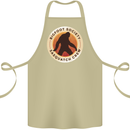 Bigfoot Society Sasquatch Crew Cotton Apron 100% Organic Khaki