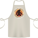 Bigfoot Society Sasquatch Crew Cotton Apron 100% Organic Natural