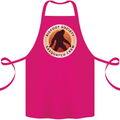 Bigfoot Society Sasquatch Crew Cotton Apron 100% Organic Pink