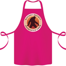 Bigfoot Society Sasquatch Crew Cotton Apron 100% Organic Pink
