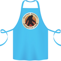 Bigfoot Society Sasquatch Crew Cotton Apron 100% Organic Turquoise