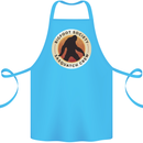Bigfoot Society Sasquatch Crew Cotton Apron 100% Organic Turquoise