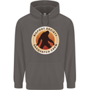 Bigfoot Society Sasquatch Crew Mens 80% Cotton Hoodie Charcoal