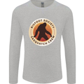 Bigfoot Society Sasquatch Crew Mens Long Sleeve T-Shirt Sports Grey