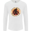Bigfoot Society Sasquatch Crew Mens Long Sleeve T-Shirt White