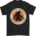 Bigfoot Society Sasquatch Crew Mens T-Shirt 100% Cotton Black