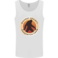 Bigfoot Society Sasquatch Crew Mens Vest Tank Top White