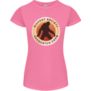 Bigfoot Society Sasquatch Crew Womens Petite Cut T-Shirt Azalea