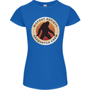 Bigfoot Society Sasquatch Crew Womens Petite Cut T-Shirt Royal Blue