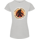 Bigfoot Society Sasquatch Crew Womens Petite Cut T-Shirt Sports Grey