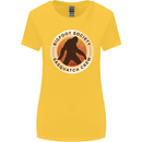 Bigfoot Society Sasquatch Crew Womens Wider Cut T-Shirt Yellow