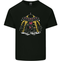 Bigfoot & Alien UFO Kids T-Shirt Childrens Black