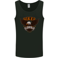 Biker Born to Be Free Motorbike Motorcycle Mens Vest Tank Top Black