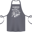 Biker Drop a Gear Disappear Motorcycles Motorbike Cotton Apron 100% Organic Steel