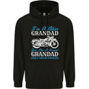 Biker Grandad Grandparents Day Motorcycle Bike Childrens Kids Hoodie Black