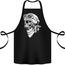 Biker Outlaw Motorbike Motorcycle Skull Cotton Apron 100% Organic Black