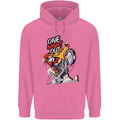 Biker Santa One Night Out Christmas Motorcycle Childrens Kids Hoodie Azalea