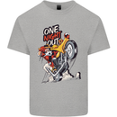 Biker Santa One Night Out Christmas Motorcycle Mens Cotton T-Shirt Tee Top Sports Grey