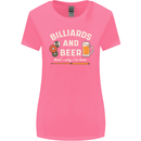 Billiards and Beer That's Why I'm Here Womens Wider Cut T-Shirt Azalea