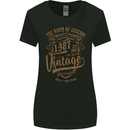 Birth of Legends 36th Birthday 1987 Womens Wider Cut T-Shirt Black