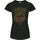 Birth of Legends 55th Birthday 1968 Womens Petite Cut T-Shirt Black