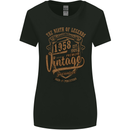 Birth of Legends 65th Birthday 1958 Womens Wider Cut T-Shirt Black