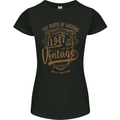 Birth of Legends 76th Birthday 1947 Womens Petite Cut T-Shirt Black
