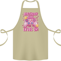 Birthday Girl Level Up Gaming Gamer 6th 7th 8th Cotton Apron 100% Organic Khaki