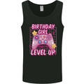 Birthday Girl Level Up Gaming Gamer 6th 7th 8th Mens Vest Tank Top Black