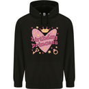 Birthday Princess 3 4 5 6 7 8 9 Year Old Childrens Kids Hoodie Black