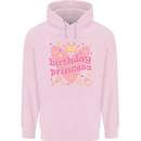 Birthday Princess 3 4 5 6 7 8 9 Year Old Childrens Kids Hoodie Light Pink