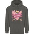 Birthday Princess 3 4 5 6 7 8 9 Year Old Childrens Kids Hoodie Storm Grey