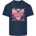 Birthday Princess 3 4 5 6 7 8 9 Year Old Kids T-Shirt Childrens Navy Blue