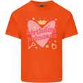 Birthday Princess 3 4 5 6 7 8 9 Year Old Kids T-Shirt Childrens Orange