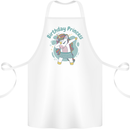 Birthday Princess Unicorn 4th 5th 6th 7th 8th Cotton Apron 100% Organic White