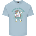 Birthday Princess Unicorn 4th 5th 6th 7th 8th Mens Cotton T-Shirt Tee Top Light Blue
