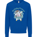 Birthday Princess Unicorn 4th 5th 6th 7th 8th Mens Sweatshirt Jumper Royal Blue