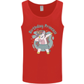 Birthday Princess Unicorn 4th 5th 6th 7th 8th Mens Vest Tank Top Red