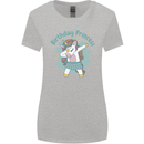 Birthday Princess Unicorn 4th 5th 6th 7th 8th Womens Wider Cut T-Shirt Sports Grey