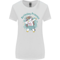 Birthday Princess Unicorn 4th 5th 6th 7th 8th Womens Wider Cut T-Shirt White
