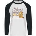 Best Bearded Dragon Mom Ever Mens L/S Baseball T-Shirt White/Black