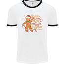 Gingers are for Life Funny Christmas Xmas Mens Ringer T-Shirt White/Black
