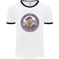 King Airborne Mens Ringer T-Shirt White/Black