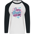 Happy Single Day Anti Valentines Romance Mens L/S Baseball T-Shirt White/Black