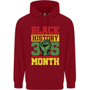 Black History Month Lives Matter African Childrens Kids Hoodie Red