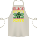 Black History Month Lives Matter African Cotton Apron 100% Organic Natural