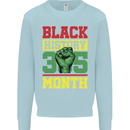 Black History Month Lives Matter African Kids Sweatshirt Jumper Light Blue