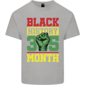 Black History Month Lives Matter African Kids T-Shirt Childrens Sports Grey