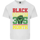 Black History Month Lives Matter African Kids T-Shirt Childrens White