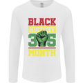 Black History Month Lives Matter African Mens Long Sleeve T-Shirt White